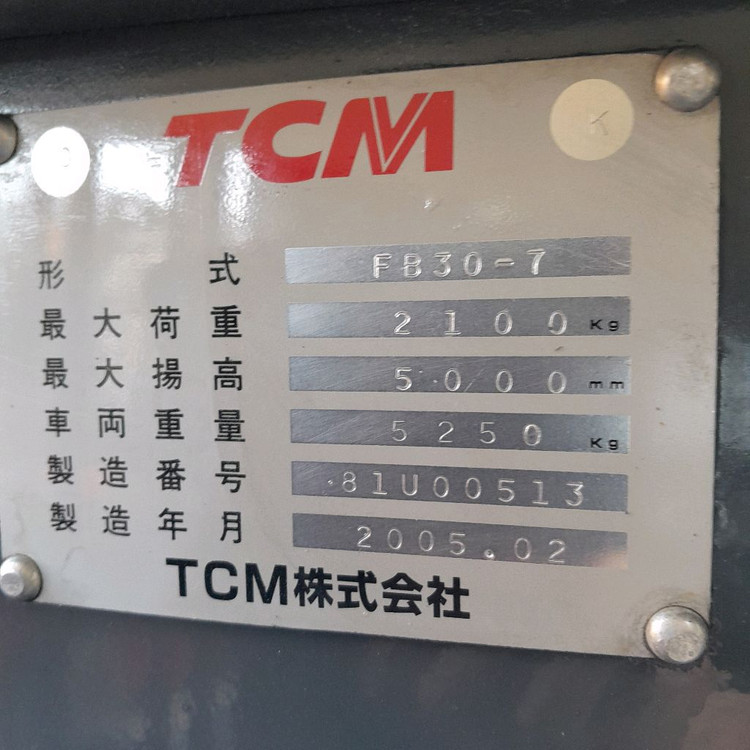 TCM 3톤 전동지게차 자동발 2단4.2미터 더블통타이어--7