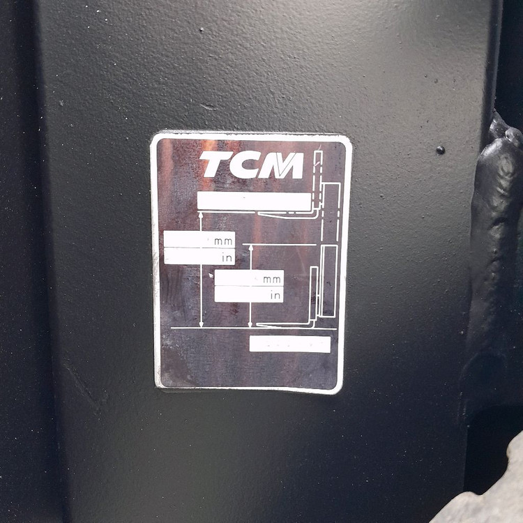 TCM 3톤 전동지게차 자동발 2단4.2미터 더블통타이어--8