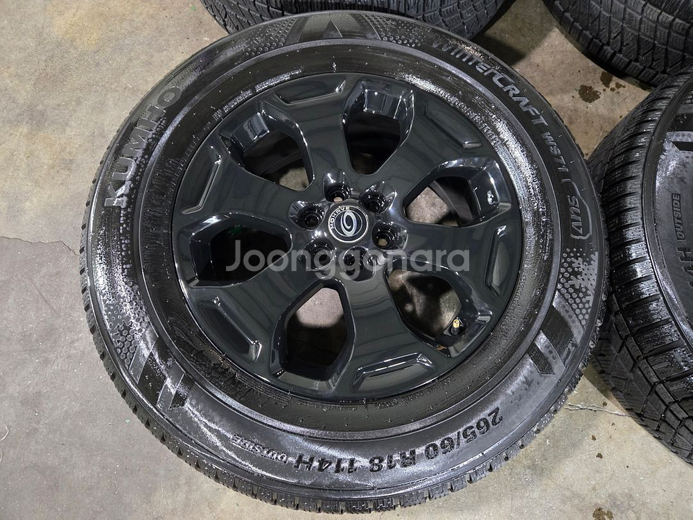 더뉴모하비 18인치휠 윈터타이어 한대분--1