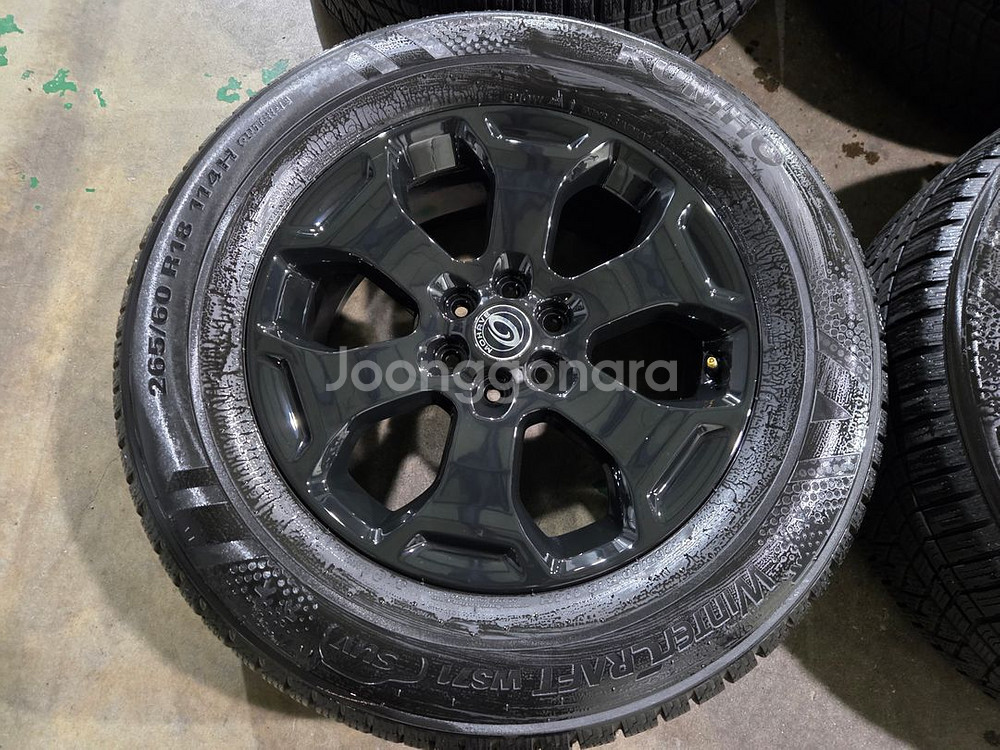 더뉴모하비 18인치휠 윈터타이어 한대분--3