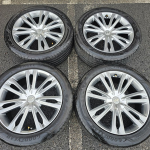 #제네시스BH 18인치 중고 휠타이어세트 팝니다.245 45 18