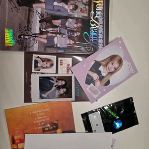 트리플에스 친필 사인앨범 이미지