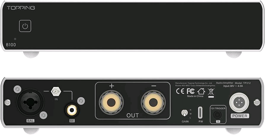토핑 Topping B100 모노블럭 파워앰프 2개--5
