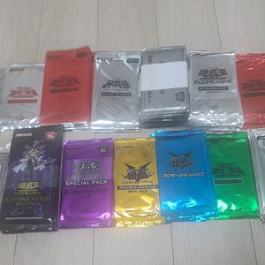 유희왕 미개봉 고전카드팩 떨이중