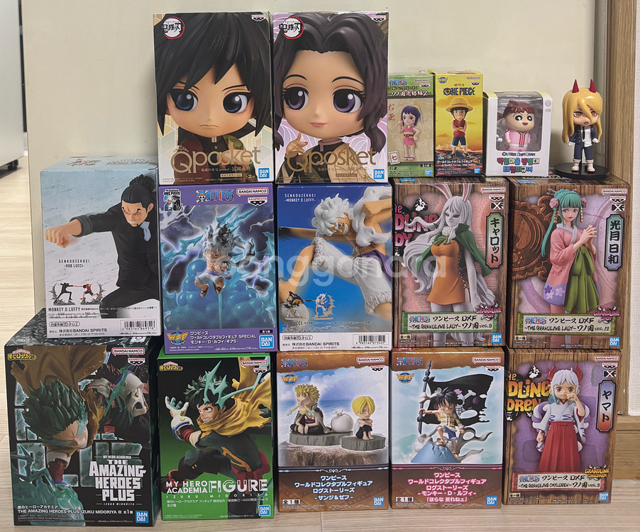 귀멸의칼날/원피스/체인소맨/히로아카 반프레스토 피규어--0