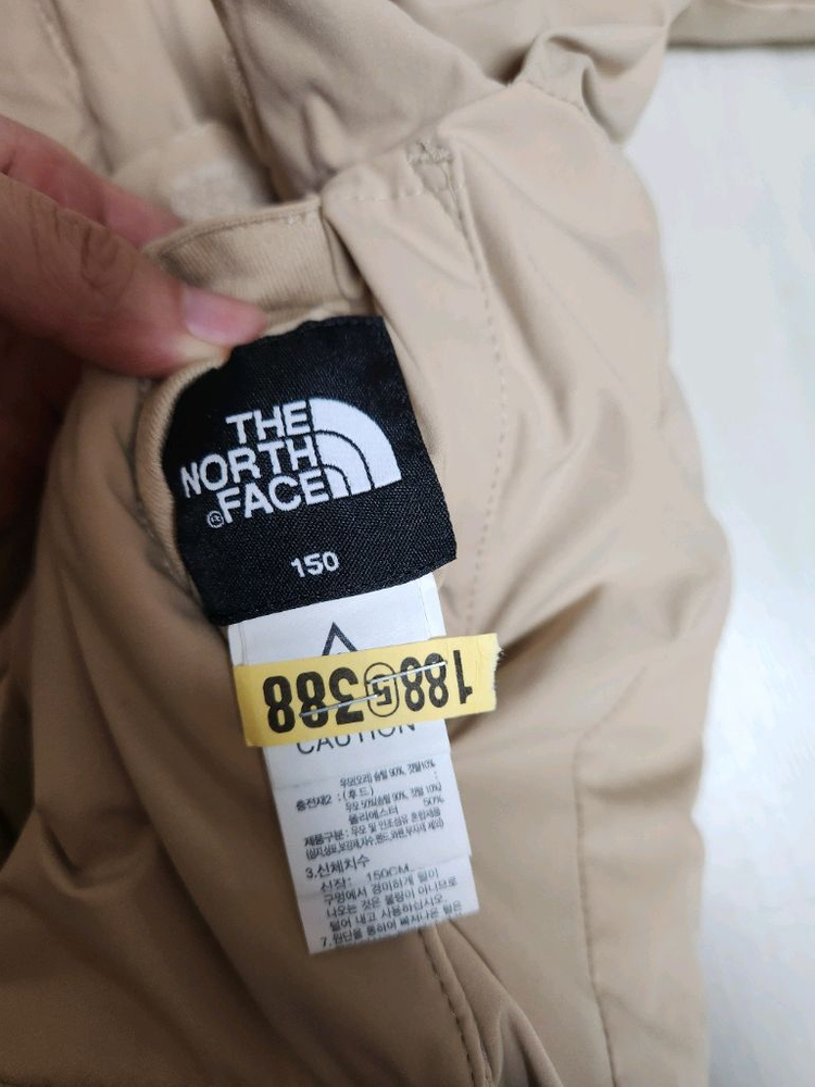 노스페이스키즈 패딩점퍼(리버시블) 150사이즈 팔아요--7