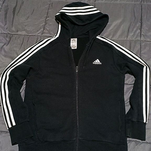아디다스 후드집업 실측100 가슴54 기장69