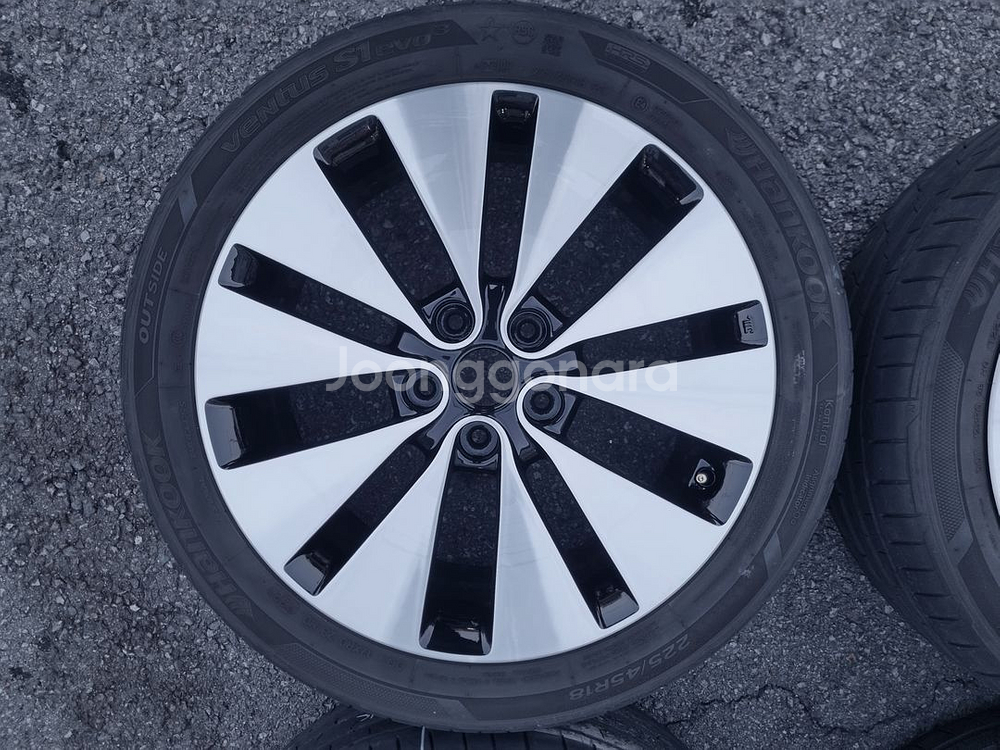 #K5 18인치 순정 불판 휠타이어 팝니다225 45 18--3