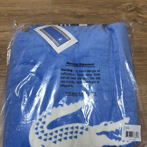 라코스테 홈 오키 스트라이프 비치타올