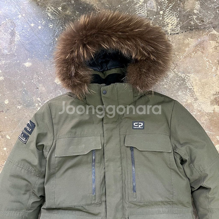 105) 센터퐁 구스다운 패딩 점퍼 대장급 거위털 패딩--1