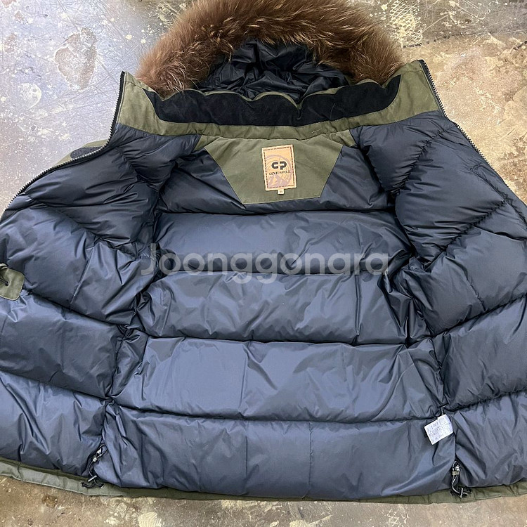 105) 센터퐁 구스다운 패딩 점퍼 대장급 거위털 패딩--3