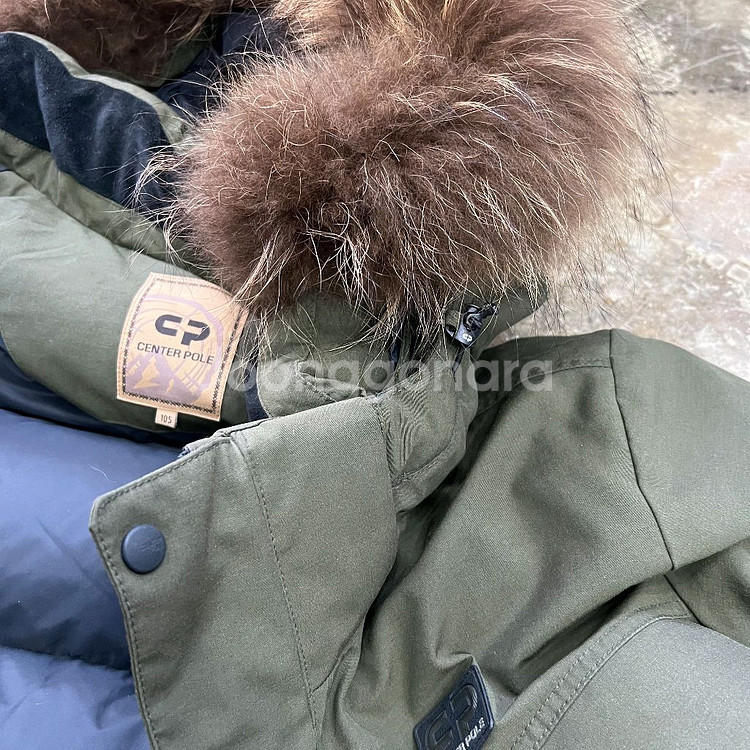 105) 센터퐁 구스다운 패딩 점퍼 대장급 거위털 패딩--5