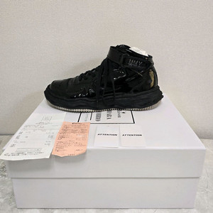 메종 미하라 야스히로 x 베드 J.W. 포드 페이던트 레더 웨인 하이탑 스니커즈 42사이즈 이미지