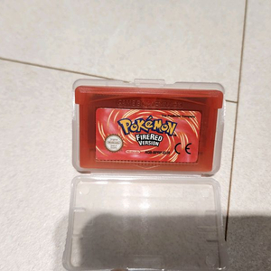 게임보이어드밴스 gba 포켓몬 파이어레드 한글판
