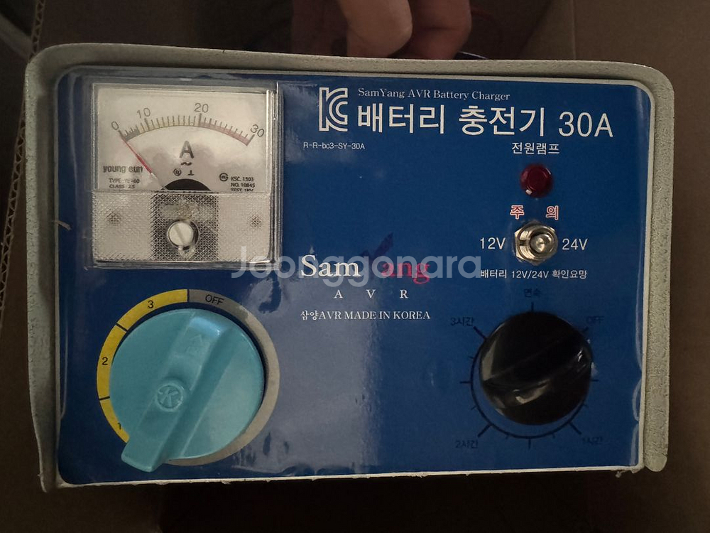 삼양 배터리 충전기 30A 판매합니다.--0