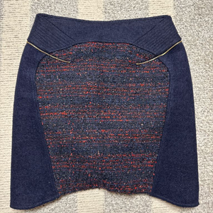 타임 트위드 스커트