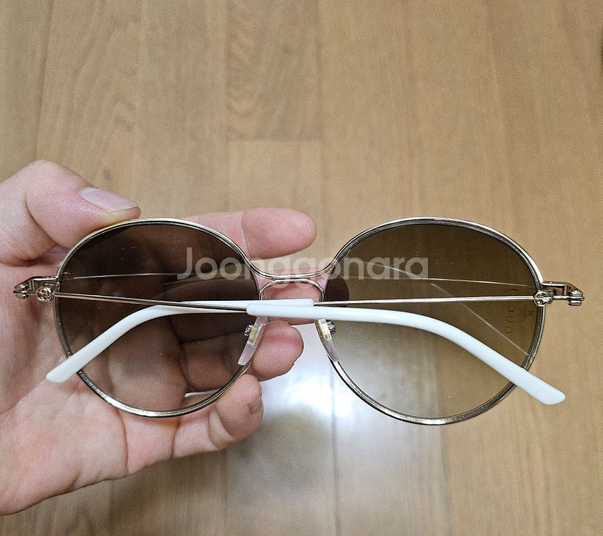 (정품) 구찌 GG로고 원형 선글라스 (명품 남자 여자 안경테)--3