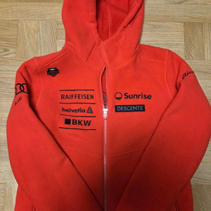 데상트 스위스 스키 본딩 플리스 자켓(90)