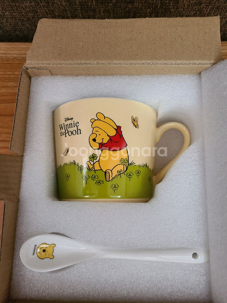 무료배송) 디즈니 머그&티스푼 세트 [위니더푸]--0