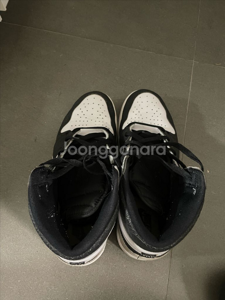 나이키 에어조던 1 하이 bleached coral 285--0