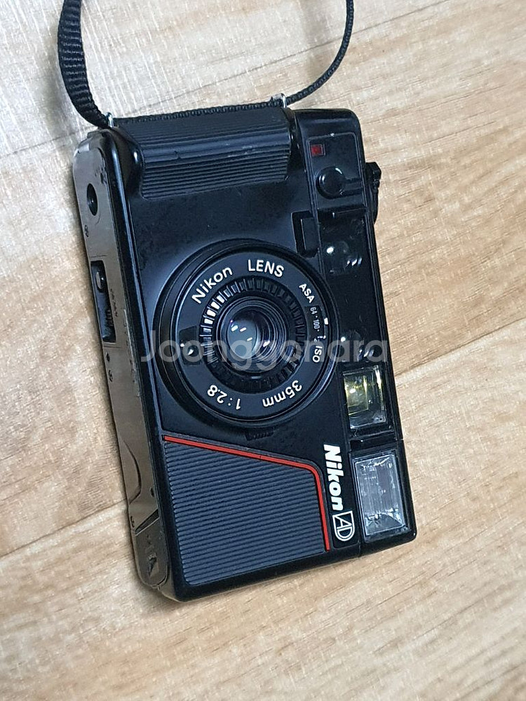 빈티지 니콘 필카 단렌즈 똑딱이 L35AD--0