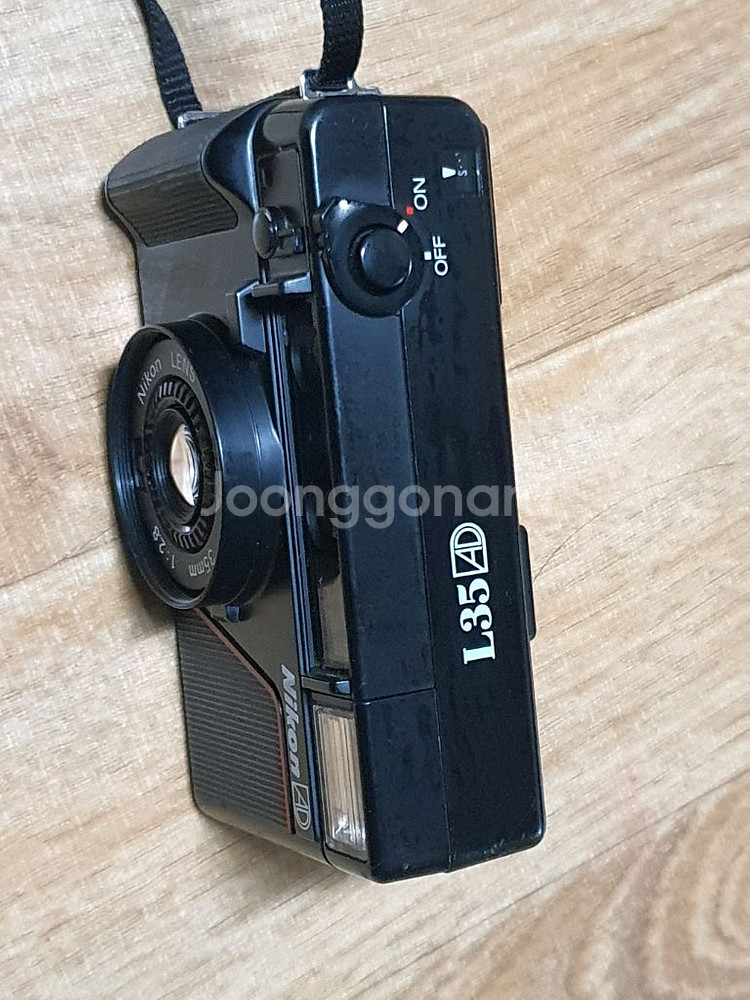 빈티지 니콘 필카 단렌즈 똑딱이 L35AD--1