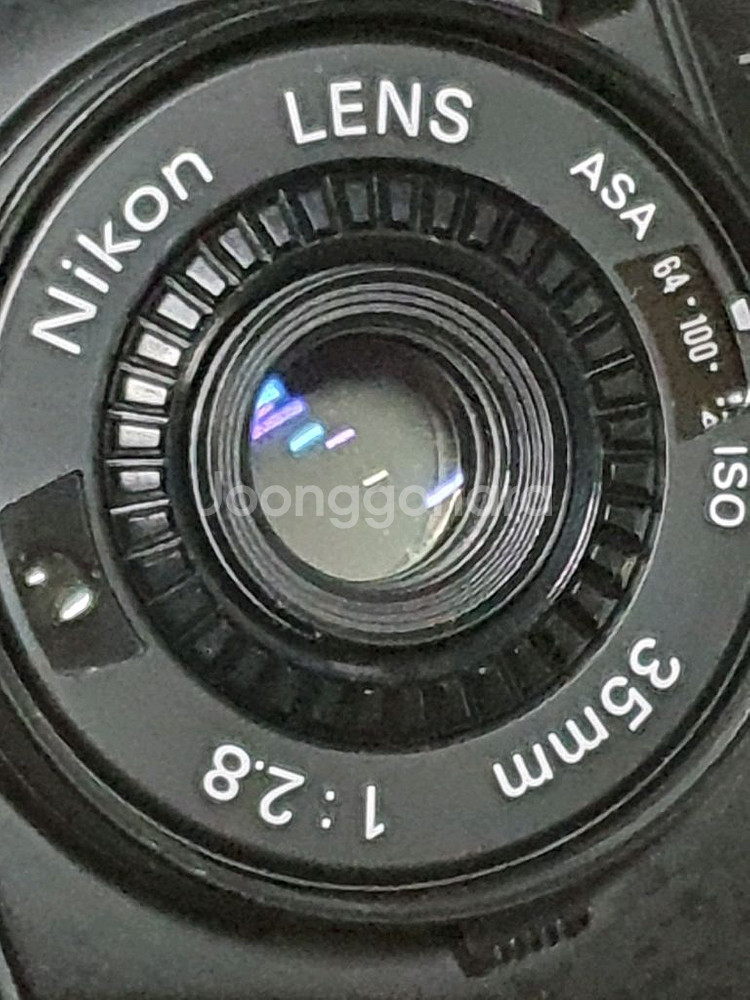 빈티지 니콘 필카 단렌즈 똑딱이 L35AD--5