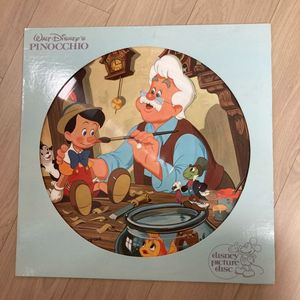 디즈니 빈티지 피노키오 픽쳐디스크 바이닐 lp