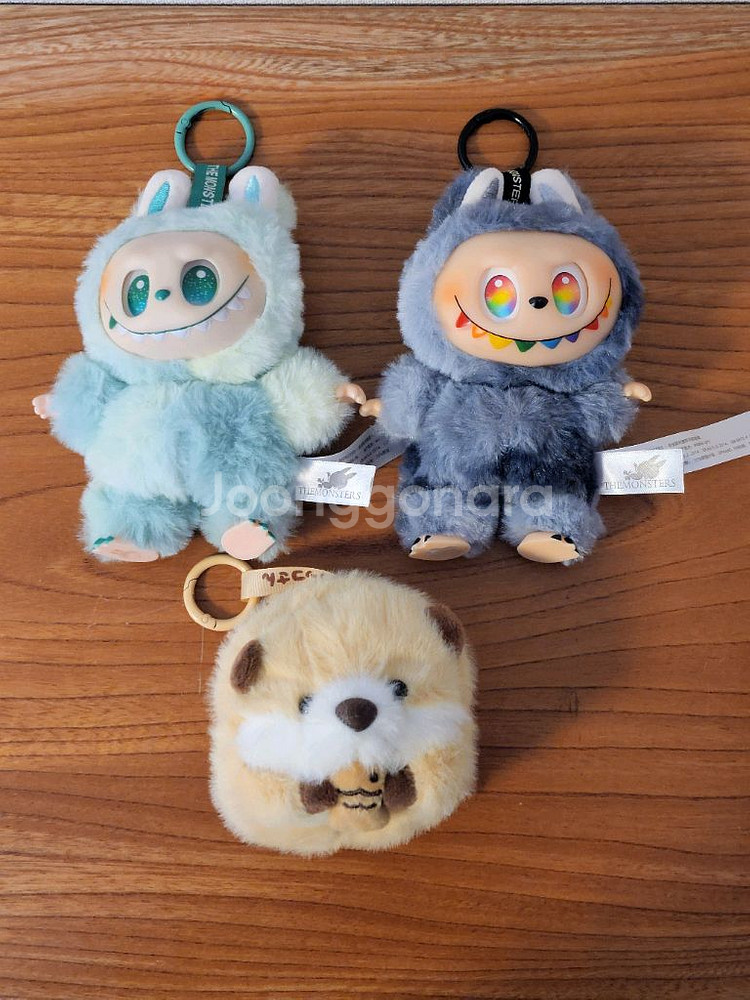 무료배송) 인형 키링 라부부 & 해달--0