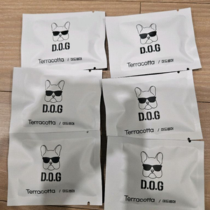 (새상품) 도그독 D.O.G 테라코타 방향제 8개 5g