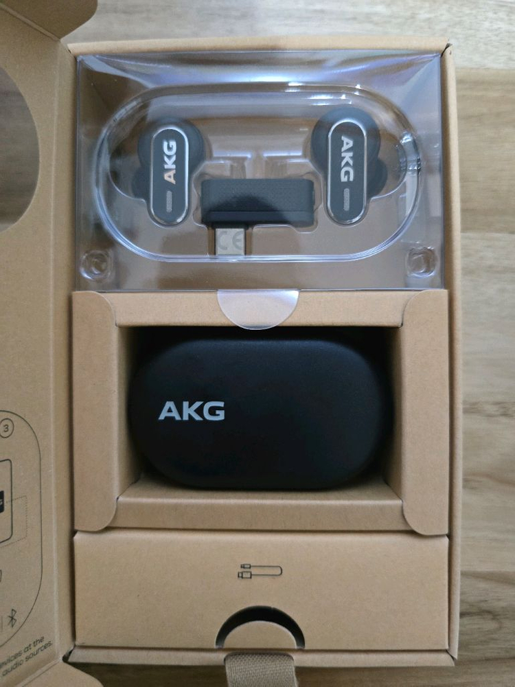 AKG N5 hybrid 하이브리드 노이즈 캔슬링 무선이어폰 (개봉후 테스트만)--1