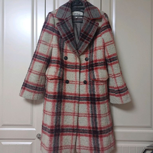 오즈세컨 체크코트55