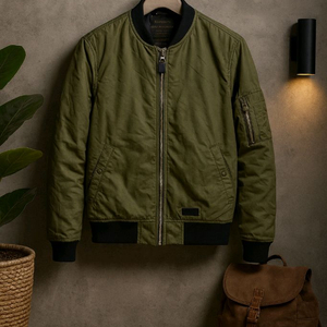 스파오패딩 봄버점퍼