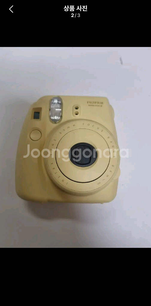 FUJI 인스탁스 미니8 옐로우--1