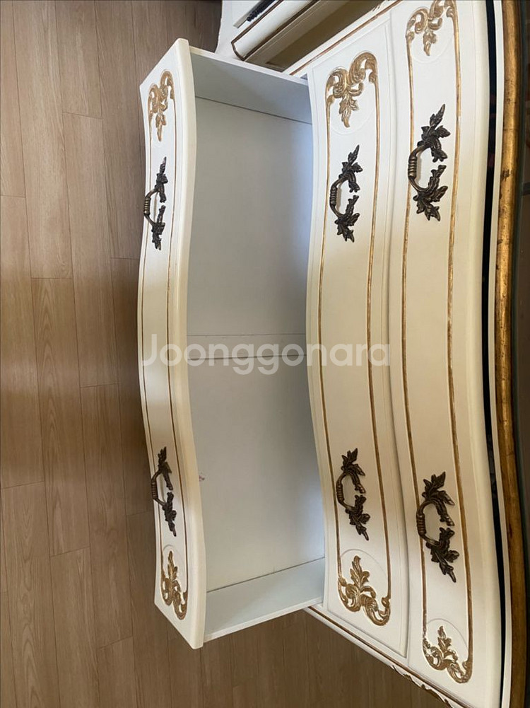 숙위홈 앤틱 3단 서랍장--4