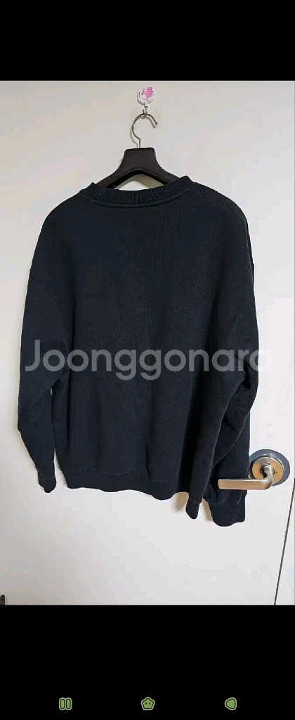 나이키 JDI플리스 헤비 크루 기모 맨투맨--1