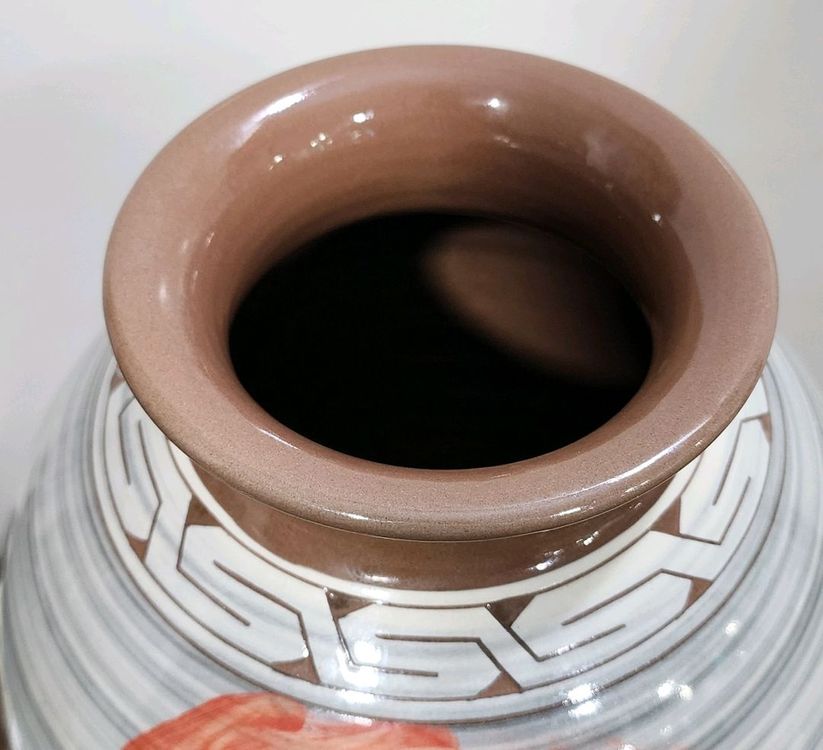 청룡 김용길 풍물놀이 분청 도자기 작품. 이미지