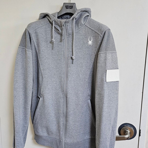 스파이더 남녀공용 후드 잠바