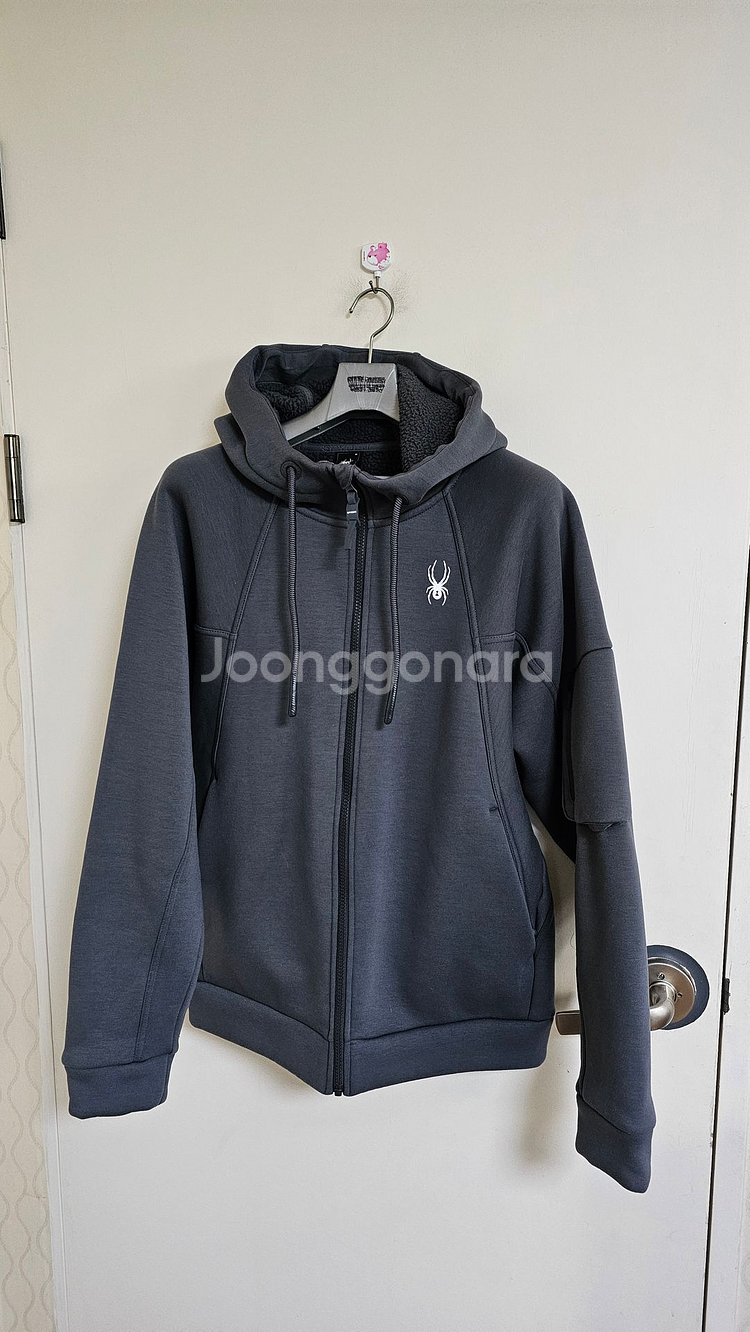 스파이더 남녀공용 플리스 본딩 재킷--0