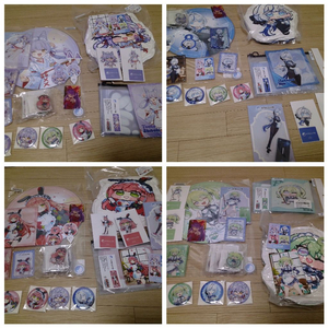 멤버판매)스텔라이브 애니플러스 시부키 린 나나 리코 원하는거선택판매합니다