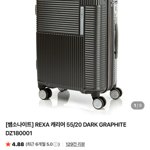 샘소나이트 캐리어 55/20인치 팜