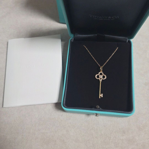티파니 크라운 키 목걸이 3.8cm