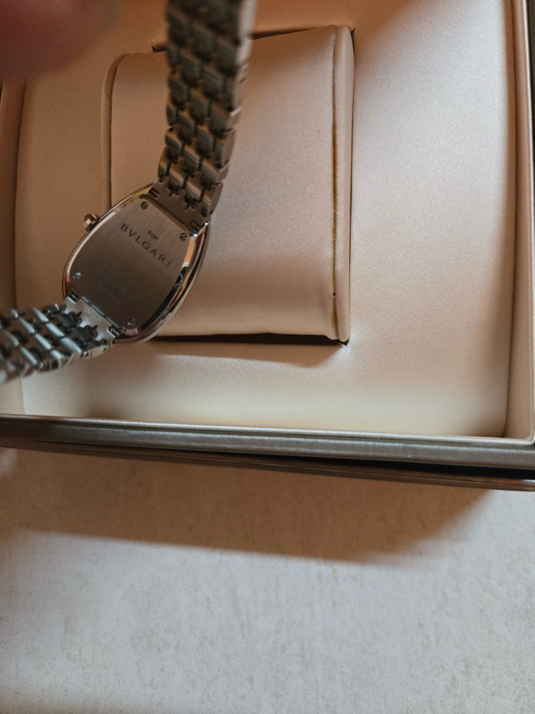 불가리 세르펜티 세두토리 스틸 시계 풀박스--6