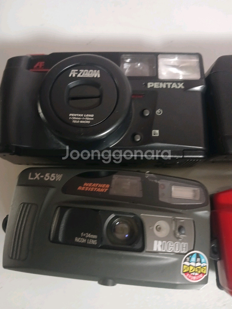 부품 디피용 필름카메라 일괄--1