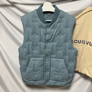 [S+급/48] 루이비통 모노그램 플라워 패딩 조끼 풀