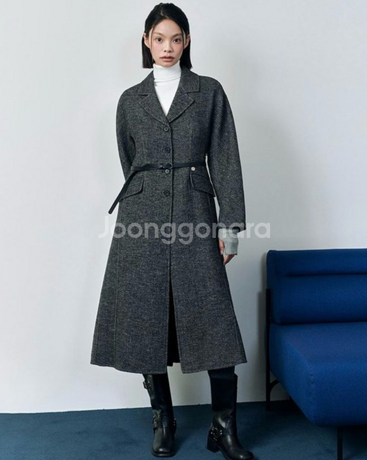 LAP 핸드메이드 롱 코트 새상품--2