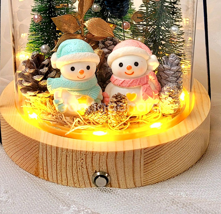 크리스마스 LED 돔 무드등--1