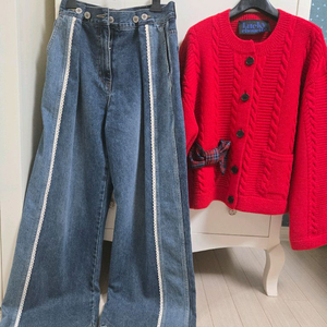 여성 니트 가디건