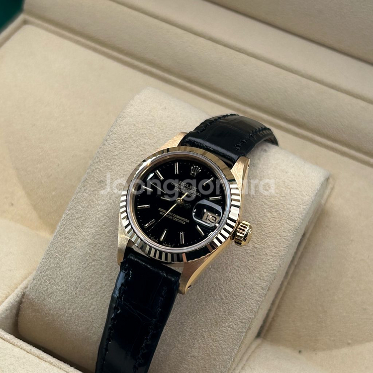 롤렉스 데이데이트 및 레이디 데이트 저스트 금통 2점--5