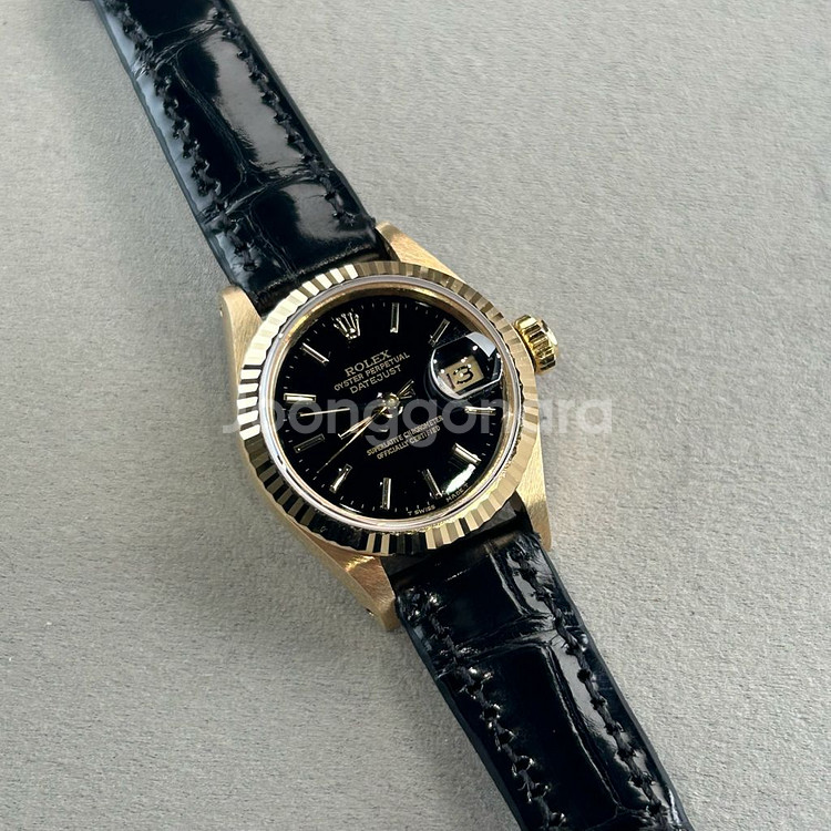 롤렉스 데이데이트 및 레이디 데이트 저스트 금통 2점--7